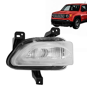 Lanterna Pisca Dianteiro Jeep Renegade 2015/2021 (Cristal)