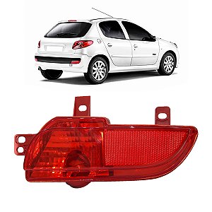 Lanterna Traseira Para-Choque Peugeot 207 Hatch 2008/2013