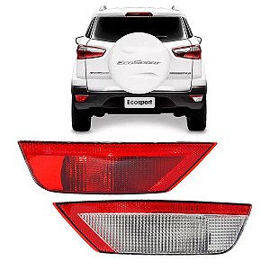 Par Lanterna Traseira Para-Choque Ford EcoSport 2013/2019