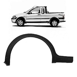 Moldura Vão de Roda Fiat Strada Trekking/Adventure 2005/2008 Traseira