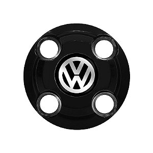 Jogo Calota Central New Cap emblema resinado Volkswagen