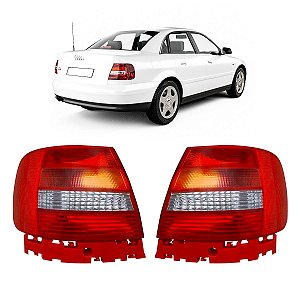 Par Lanterna Traseira Audi A4 1999 a 2001