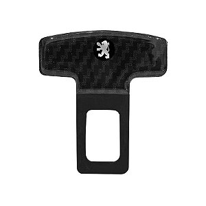 Fivela Cinto Anti Bipe/Beep carbono Peugeot