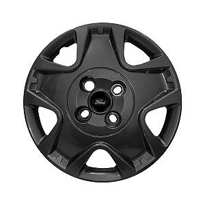 Calota Aro 14 Ford Fiesta Hatch Sedan 2011/2012 grafite brilhante