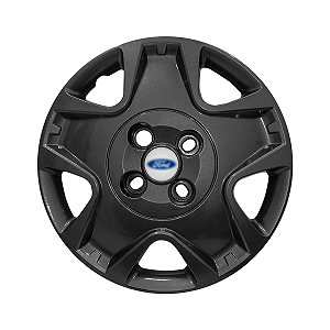 Calota Aro 14 Ford Fiesta Hatch Sedan 2011/2012 grafite brilhante