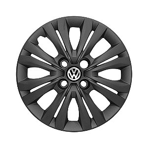 Calota aro 14 VW Gol G7 Modelo 2017/18 Grafite Fosca