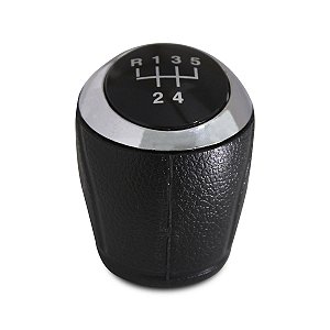 Bola De Câmbio 5M Onix Prisma Cobalt Spin Sonic 2013/2019 Preta Lente Preta Aro Cromado