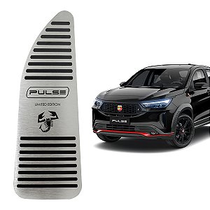 Descanso De Pé Aço Inox Escovado Pulse Abarth 2021/2024