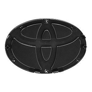 Emblema Da Grade Toyota Hilux 2016 / 2020 Cromado Sem Moldura