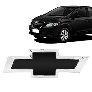 Emblema Grade Gm Onix 2013/2016 Preto Com Cromado