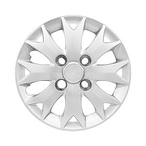 Calota Aro 13 Prata Fiat Palio Fire Economy Flex 2014