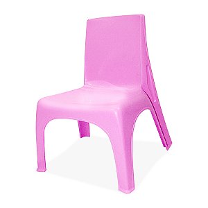 Cadeira Rosa Pink Infantil Kids Playground Quarto Todos Os Ambientes