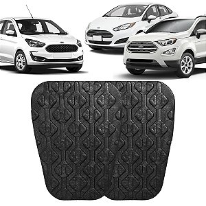 Par Capa Pedal Freio e Embreagem Ecosport Ka New Fiesta 2013/2021