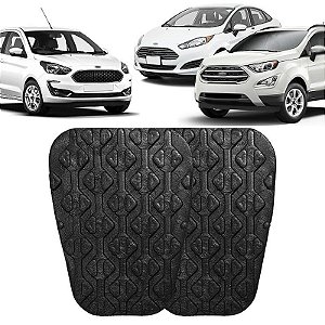 Par Capa Pedal Freio e Embreagem Ecosport Ka New Fiesta 2013/2021