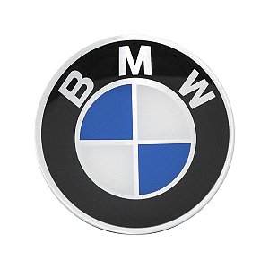 Calota Meio Roda Esportiva Mangels 58mm Emblema BMW
