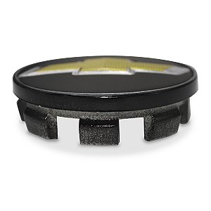 Calota Meio Roda Vectra Elite Captiva Zk Zunky Big Gm Agile Montana Preta 55mm