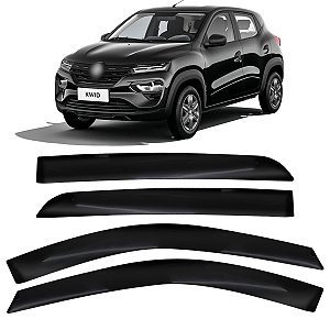 Calha De Chuva Para Kwid 2017 Até 2025 4 Portas Fumê