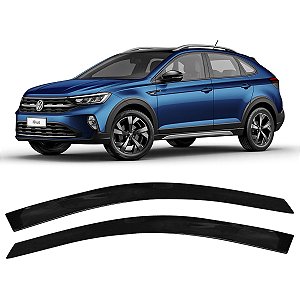 Calha De Chuva Nivus 2020 Até 2023 4 Portas Fumê Modelo Slim