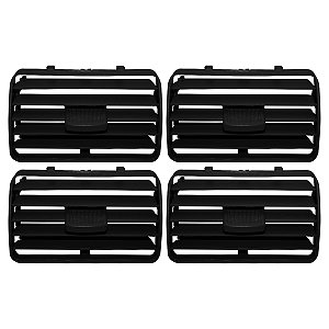 KIT 4 DIFUSORES DE AR GOL/PARATI/SAVEIRO G3 99 a 05 PRETO