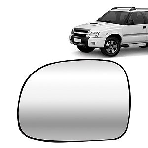 Lente de Retrovisor S-10/Blazer 1995 Até 2011 Convexo