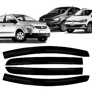 SUPER CALHA DE CHUVA VW FOX/SPACEFOX/CROSSFOX 4 PORTAS