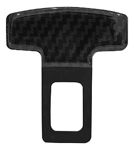 Fivela Fecho Lingua Cinto Segurança Anti Beep Aviso Carbono
