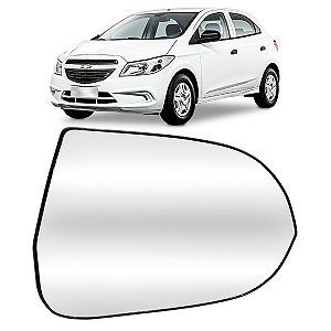 Lente De Retrovisor Onix/prisma 2013/2017 Convexo Envelopado
