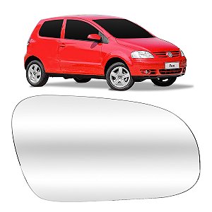 Lente De Retrovisor Vw Fox 2003 até 2010 Envelopado