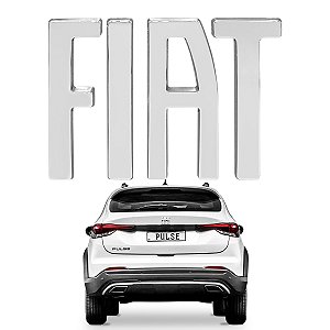Emblema De Mala Fiat Pulse 2022/... (Cromado)