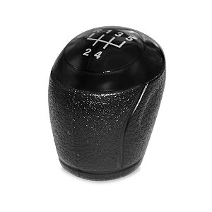 Bola Manopla Cambio 5 Marchas Onix Prisma Spin Sonic Com Aro Preto