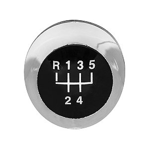 Manopla Bola Câmbio Cinza 5 Marchas Onix Prisma Spin Sonic