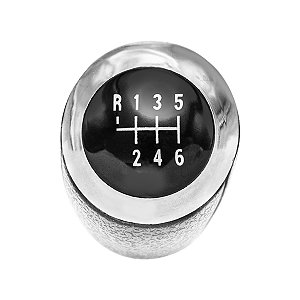 Manopla Bola Câmbio Cinza 6 Marchas Onix Prisma Spin Sonic