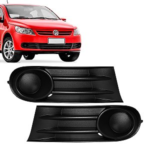 Par Grade Parachoque Sem Milha Gol Saveiro Voyage G5 2009 Á 2012