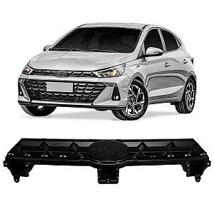 Grade Dianteira Radiador Hb20 2023 2024 2025 Preta