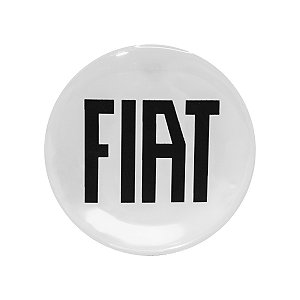 Calota Meio Roda Porta Logo Scorro 56mm Emblema Resinado