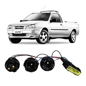 Chicote Adaptador Lanterna Courier 1996 até 2009 Unidade