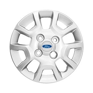 Calota Meio Roda Aro 13 Ka 2014/... Prata