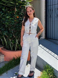 CALÇA ARIANE BRANCO