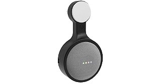 Suporte De Tomada Parede Google Nest Mini 2 Wifi/PRETO