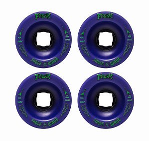 Freak SurfSkate | Roda para skate simulador 65mm | Shock Wave 92a Roxa