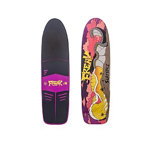 Shape Freak SurfSkate | Modelo: SurfStyle Marinha Fiberglass 35" Polegadas