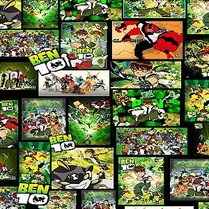 Tecido Oxfordine Estampa Digital 5m - Ben 10 Novo