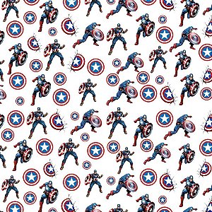 Tecido Oxfordine Estampa Digital 5m - Capitão América 2