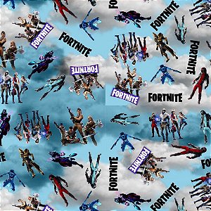 Tecido Oxfordine Estampa Digital 5m - Fortnite