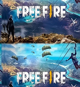 Tecido Oxfordine Estampa Digital 5m - Free Fire 2