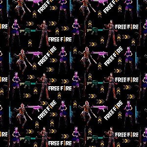 Tecido Oxfordine Estampa Digital  5m - Free Fire 4