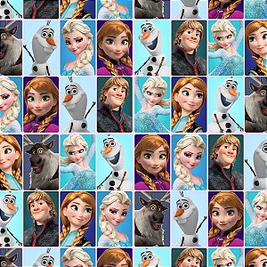 Tecido Oxfordine Estampa Digital 5m - Frozen 4