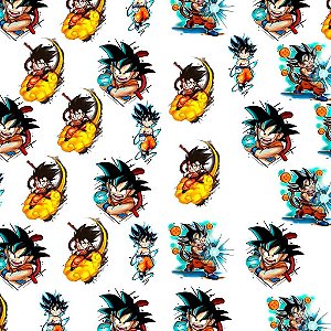 Tecido Oxfordine Estampa Digital 5m - Goku