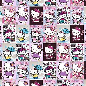 Tecido Oxfordine Estampa Digital 5m - Hello Kitty 3