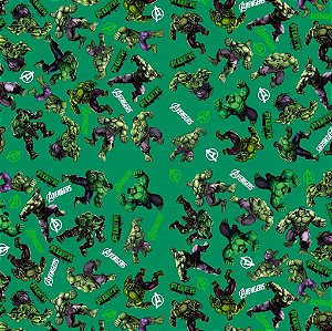 Tecido Oxfordine Estampa Digital 5m - Hulk 3